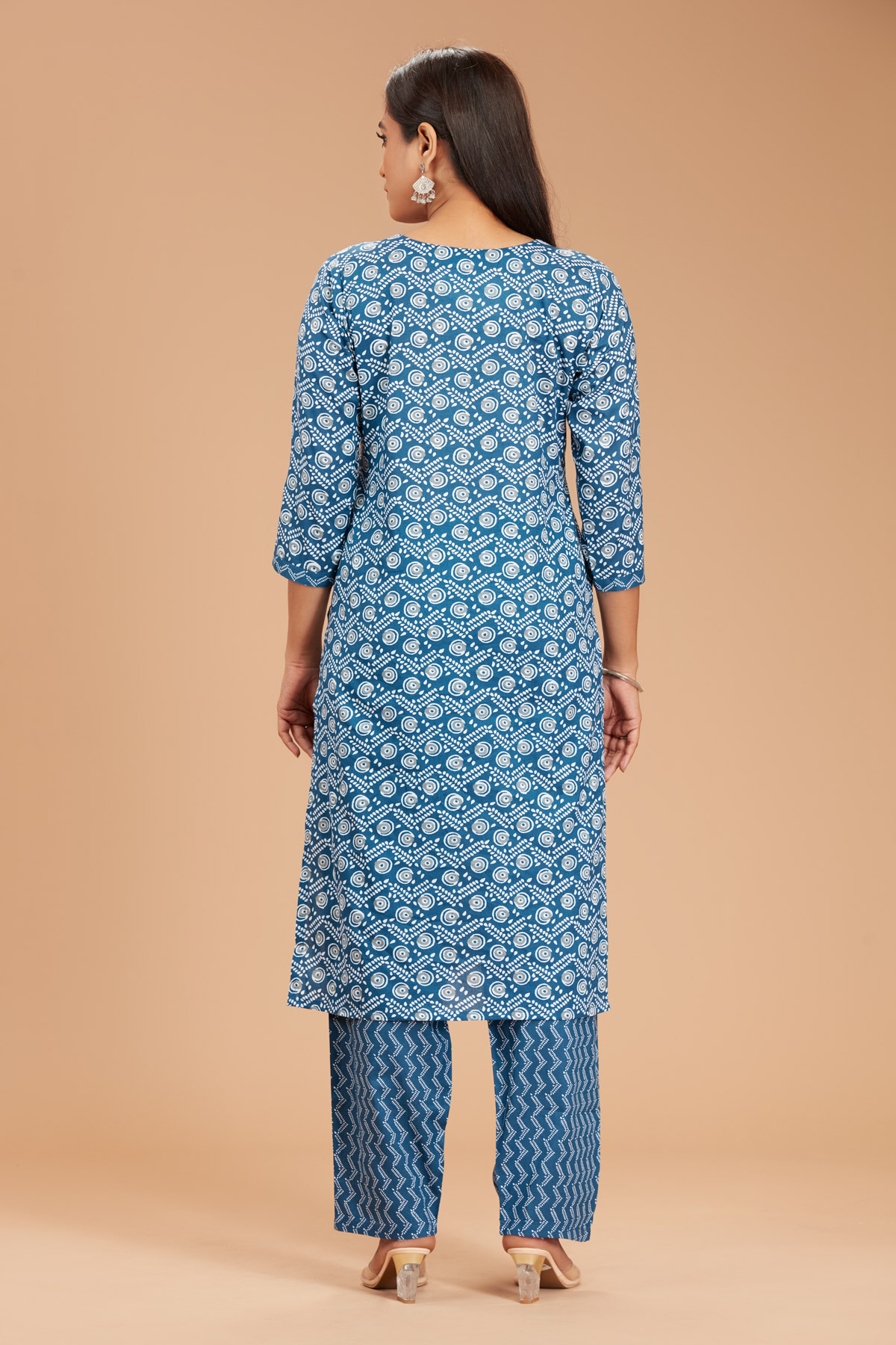 Blue Kurti With Pant